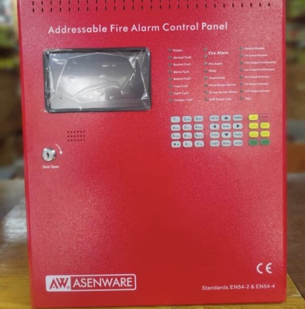ASENWARE AW-FP100 1-8 Loop Addressable Fire Alarm Control Panel