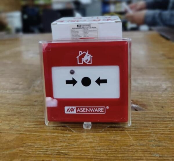 ASENWARE AW-D135A Addressable Manual Fire Alarm Call Point with Protective Cover